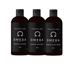 Black Label Shower Set
